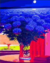 Load image into Gallery viewer, Abstract Floral Landscape Paint by Numbers