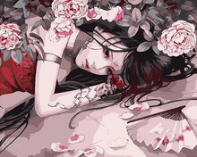 Load image into Gallery viewer, Anime Beauty Girl Paint by Numbers