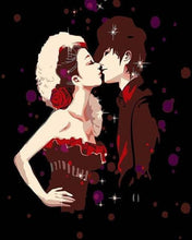 Load image into Gallery viewer, Anime Couple Kiss Paint by Numbers
