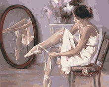 Load image into Gallery viewer, Ballet Dancer Paint by Numbers
