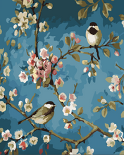 Load image into Gallery viewer, Birds and flowers Painting for Home Decor