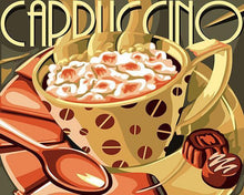 Load image into Gallery viewer, Cappuccino Paint by Numbers