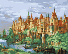 Load image into Gallery viewer, City of Rothenburg Paint by Numbers