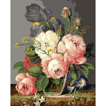 Load image into Gallery viewer, Classical Flowers Paint By Numbers