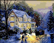 Load image into Gallery viewer, Comfy Christmas Paint by Numbers