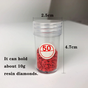 Diamonds Storage bottles