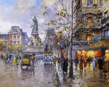 Load image into Gallery viewer, Europe Busy Street Paint by Numbers