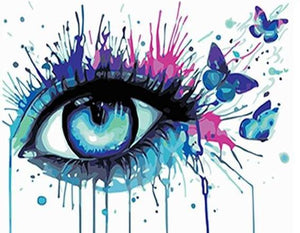 Eye Art Paint by Numbers