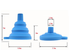 Load image into Gallery viewer, Fold-able Silicone funnel