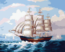 Load image into Gallery viewer, Giant Ship Paint by Numbers