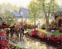 Load image into Gallery viewer, Horse Cart Paint by Numbers