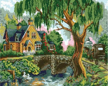 Load image into Gallery viewer, Lake Side House Paint by Numbers