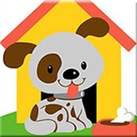 Load image into Gallery viewer, Little Dog Paint by Numbers