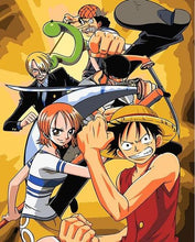 Load image into Gallery viewer, Monkey D. Luffy Paint by Numbers