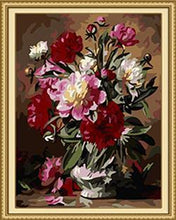 Load image into Gallery viewer, Regal Flowers Paint by Numbers