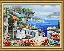 Load image into Gallery viewer, Sea Landscape Paint by Numbers