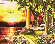 Load image into Gallery viewer, Sunset View Paint by Numbers