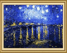 Load image into Gallery viewer, Van Gogh's The Starry Night Paint by Numbers