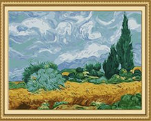 Load image into Gallery viewer, Van Gogh's Wheat Fields Paint by Numbers