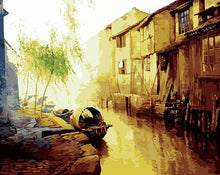 Load image into Gallery viewer, Vintage Street View Paint by Numbers