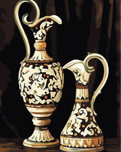 Load image into Gallery viewer, Vintage Vases Paint by Numbers