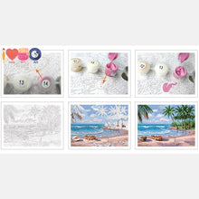 Load image into Gallery viewer, Big Cat Sitting On Table With Flowers And Other Stuff