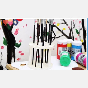Paint Brush Holder - Can Hold 49 Pens/brushes