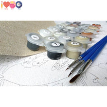 Load image into Gallery viewer, Cute Cat With A Hat Painting By Numbers