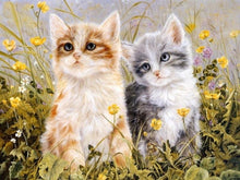 Load image into Gallery viewer, kittens paint by numbers