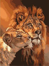 Load image into Gallery viewer, Framed Tigers, Horses, Wolves and Other Animal Paintings
