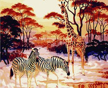 Load image into Gallery viewer, Framed Tigers, Horses, Wolves and Other Animal Paintings
