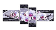Load image into Gallery viewer, 4 Piece Wall Art Floral Diamond Painting