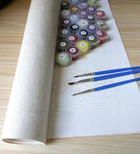 Load image into Gallery viewer, White Tiger and Cub Painting - DIY with Paint by Number