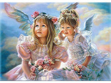 Load image into Gallery viewer, Girl Angel Paint by numbers