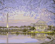Load image into Gallery viewer, Stunning 2 Paintings of Water, Land, Sky and Flowers