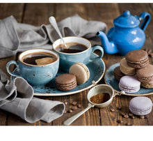 Load image into Gallery viewer, Coffee Pots and Cake Painting DIY with Paint by Numbers Kit