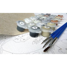 Load image into Gallery viewer, Colorful Floral Painting by Numbers Kit - Paint it Yourself