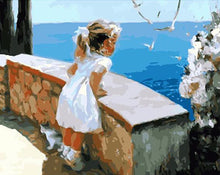 Load image into Gallery viewer, girl paint by number
