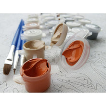 Load image into Gallery viewer, Wonderful Painting by Numbers Kit - Flowers and a Bird