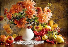Load image into Gallery viewer, Framed Flower Paintings to be Painted by YOU - Paint by Numbers