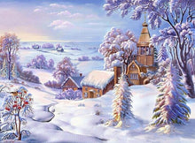 Load image into Gallery viewer, snow paint by number