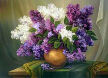 Load image into Gallery viewer, White and Purple Lavender