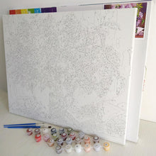 Load image into Gallery viewer, Saint and a Girl Painting - Paint by Numbers