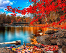 Load image into Gallery viewer, lake paint by numbers