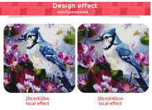 Load image into Gallery viewer, Birds and Flowers Diamond Art Kits