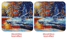 Load image into Gallery viewer, Sunset in the Snowy Winter DIY Diamond Painting