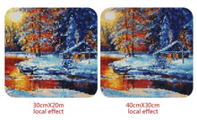 Load image into Gallery viewer, Winter Sunset Diamond Paint Kit