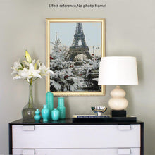 Load image into Gallery viewer, Eiffel Tower Covered in Snow
