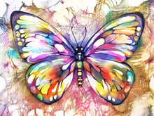 Load image into Gallery viewer, Diamond Painting kit - Colorful Butterfly Painting 4 Variants