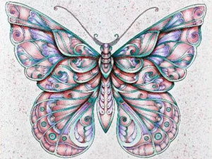 Diamond Painting kit - Colorful Butterfly Painting 4 Variants